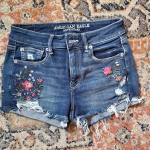 American Eagle High Rise Shorts